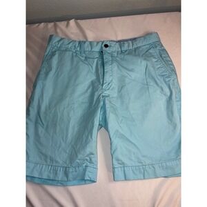 Polo Ralph Lauren Mens Classic Fit Chino Shorts Light Blue Size 33 100% Cotton